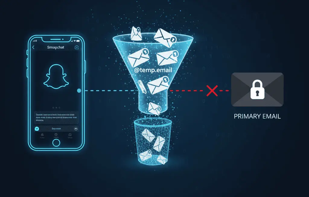 Snapchat Privacy Guide: Using Temporary Email Safely (2025)